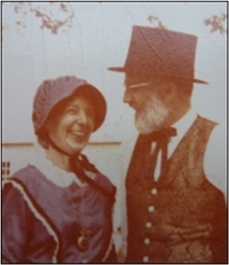 Photo of Betty Bartlett and gentleman